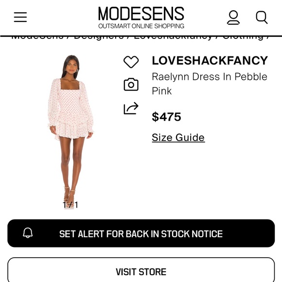 LoveShackFancy Raelynn Dress - Picture 2 of 11